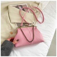 Nueva Bolsa de Concha 2025 Patrón de Lichi, Clip de Cadena, Bolso de Mano para Mujeres Sencillas - details 57