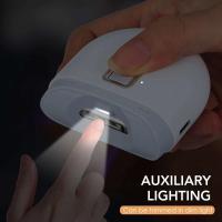 Cortauñas eléctricas automáticas LED, pulidores para niños y adultos, herramientas portátiles para uñas - details 5