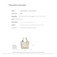 Bolsos Nuevos de Moda Bolsos de Hombro Versátiles para Mujeres Bolsos de Cubo Portátiles para Verduras - details 0