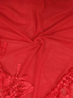 Lencería yukata de encaje, camisón sexy de encaje de malla transparente con abertura frontal y tirantes - details 24
