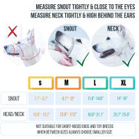 Bozales antiladridos para perros, herramienta de entrenamiento transpirable, juego de bozales de nailon con tiras reflectantes, correas para mascotas de verano - details 0
