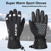 WEST BIKING-Guantes Térmicos de invierno para ciclismo, manoplas cálidas para esquí, Snowboard y pesca, para hombre y mujer - details 0
