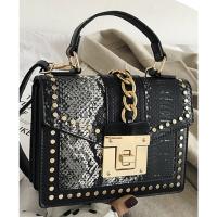 Bolso Mujer Bolso 2025 Moda Remaches Solo Hombro Crossbody Pequeño Cuadrado - details 4