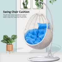 Cojín de Silla Colgante de Balcón con Columpio Suave y Cómodo para Decoración del Hogar Diseño Redondo y Espeso - details 3