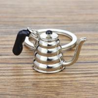 Llavero de Metal 3D creativo con forma de cafetera, Mini llavero con mango de café, llavero creativo con forma de jarra Moka, colgante pequeño - details 4