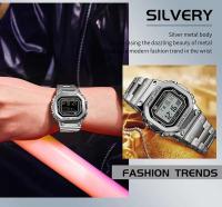 Reloj Digital de Moda para Hombres SANDA 2162 Funcionalidad Multifuncional Resistente al Agua - details 11