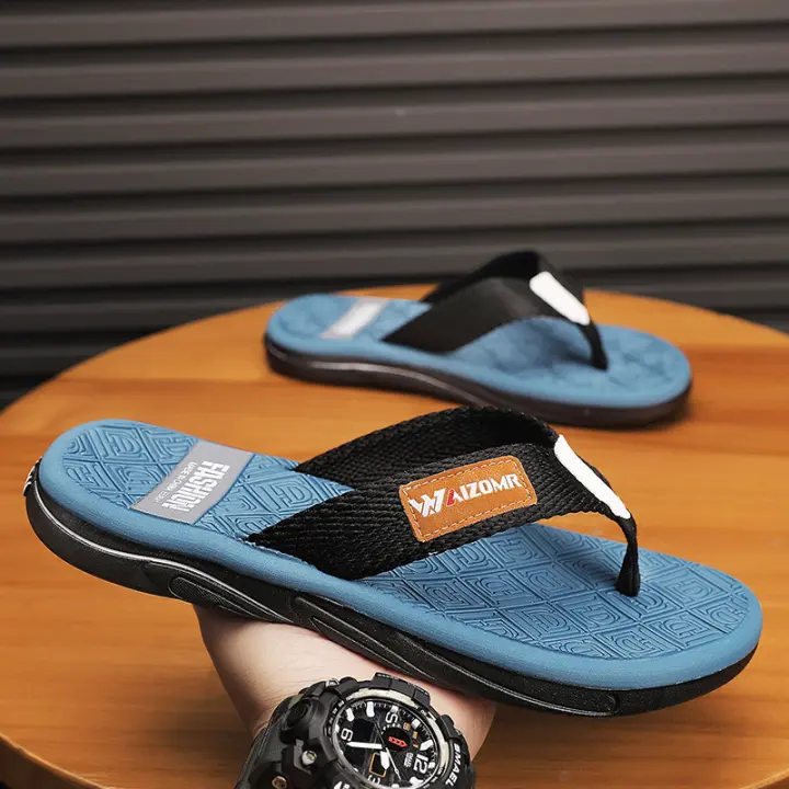 Nuevas chanclas de moda y versátiles, cómodas y transpirables en el exterior, zapatos de tendencia para hombres - 1