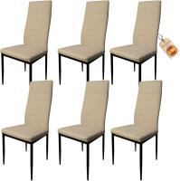 Pack de 2 Sillas de Comedor Tapizadas - Sillas Cocina Tapizadas - Pack Sillas Comedor (Blanco, 2) - details 21