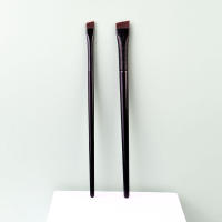 Brochas Profesionales para Maquillaje de Cejas y Delineador de Ojos 2Pcs Herramientas de Belleza para Marca de Cejas Delgadas y Anguladas - details 9