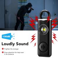 Awapow-alarma de defensa Personal para mujer, llavero de emergencia antiataque, con luz LED recargable, 130dB - details 0