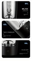 Taza de Café Eléctrica para Fitness Automática Mezcla Portátil Cocina y Comedor - details 4