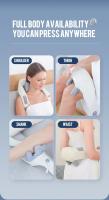 Chal de masaje eléctrico con calor para cuello, masajeador de columna Cervical, espalda, hombros y cuello, masajeador muscular Trapezius para el hogar y el coche - details 14