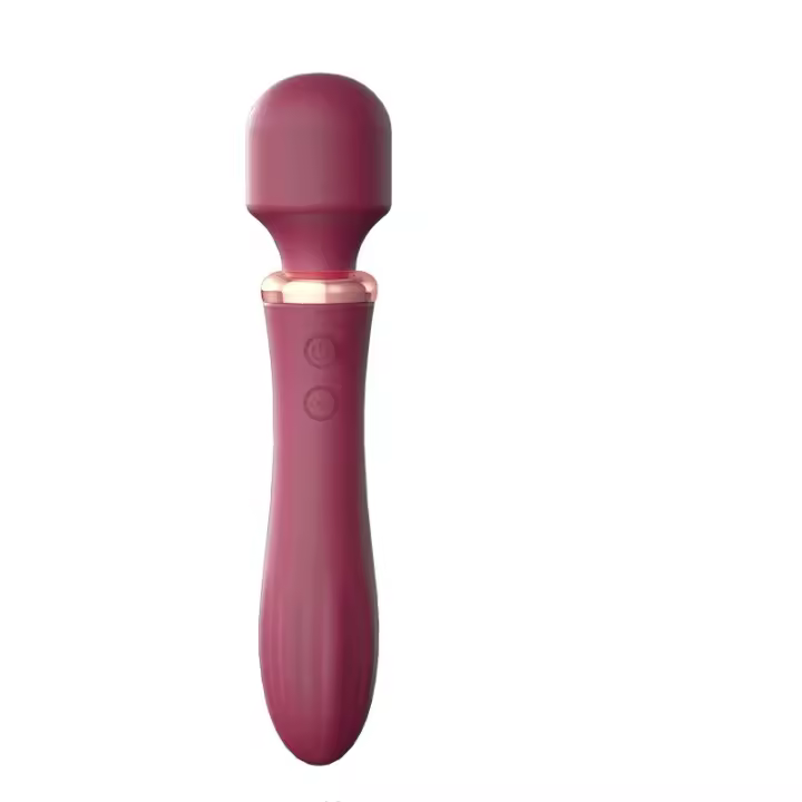 Vibrador AV de segunda generación Conversación de frecuencia de carga Femenina Masturbador de calentamiento de doble cabeza Productos para adultos - 1