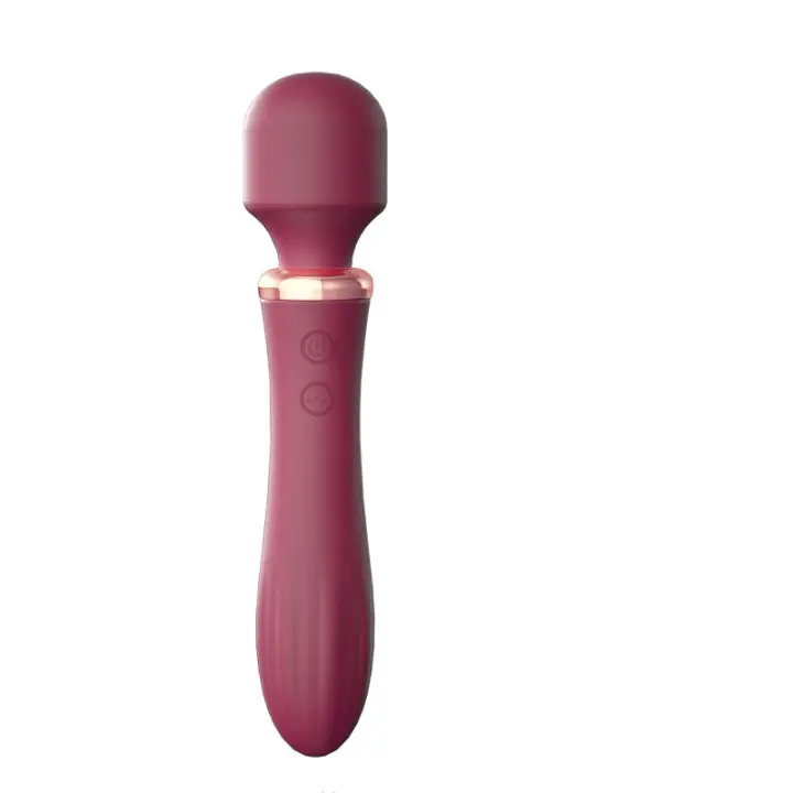 Eros Stick Vibrador AV de segunda generación Conversión de frecuencia de carga Femenina Masturbador de calentamiento de doble cabeza Productos para adultos - 1
