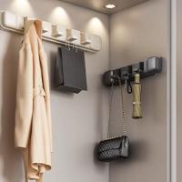 Gancho plegable con ventosa de 5 ganchos, perchas para bata y abrigos resistentes sin rastro, gancho de almacenamiento de artículos diversos reutilizable sin perforar - details 6