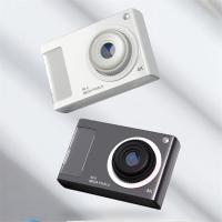 Minicámara HD de 48MP, cámara Digital con pantalla IPS de 2,4 pulgadas, Zoom 16X, 4K, con luz de relle para niños y estudiantes, color negro - details 3
