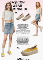Suela de espuma de cuero pequeños zapatos blancos nueva plataforma de un pedal solo zapatos de las mujeres retro versátil mocasines - details 2