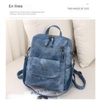 Mochila Antirrobo Impermeable para Mujer, bolso de Cuero PU, Hombro informal, Gran para Viaje, Trabajo y Escuela - details 6