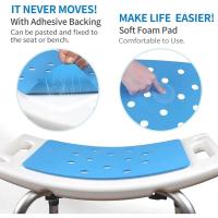 Taburete de Ducha Antideslizante y Regulable en Altura Silla de Ducha para Mayores - details 2