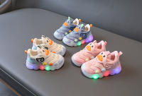 Zapatos Deportivos luminiscentes con luces para mujer, calzado de malla transpirable con suela suave para caminar, niño y recién nacido - details 0