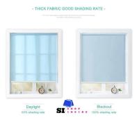 100% Blackout Blinds Curtains Window Roller Shade Blinds Waterproof Fabric Thermal Insulated Sun Protection Sunshade - details 4
