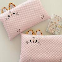 Funda de almohada con diseño de dibujos animados para verano, funda de almohada Rectangular con bordado de animales, funda de almohada refrescante con cremallera, 2 uds. - details 11