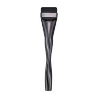 Una palabra cepillo cabeza plana base cepillo no comer polvo ligero fino sin marcas base CP herramienta negro bromelia espiral Mango maquillaje cepillo - details 1
