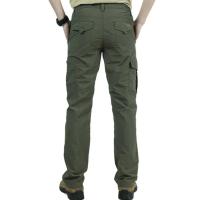 Pantalones de senderismo de secado rápido para hombre, pantalones transpirables de verano para exteriores, montañismo, pesca, senderismo, deporte, pantalones de camuflaje tácticos - details 4