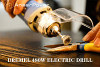 Taladro Eléctrico Mini Dremel de Velocidad Variable 480W para Grabado y Pulido Herramienta Rotativa para Carpintería y Moldeo de Madera - details 0