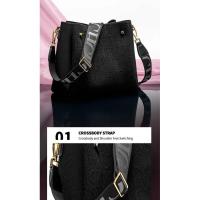 CH elegante sentido letras diseño con cordón marca moda Casual cien bolso de mujer bandolera de gama alta mochila de lujo - details 6