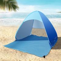 Tienda de campaña automática rápida para playa, refugio solar para exteriores, toldo de playa portátil UPF50 + para acampar y pescar - details 3