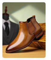 Nuevas botas Chelsea, botas de hombre de gran tamaño transpirables y versátiles de moda para hombres - details 14