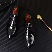 Schuhe Herren Pelle hombre 2020 negro hecho a mano vestido de cuero Formal zapatos transpirables - details 1