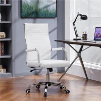 Respaldo Alto Silla para Hogar Oficina Silla Ergonomica Tapizada Cuero PU Capacida de Carga 136 KG - details 1