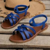 Sandalias planas ligeras para mujer con banda elástica de fácil ajuste, perfectas para comodidad y estilo durante todo el día - details 7