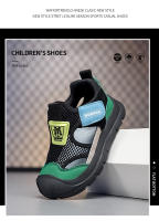 Zapatillas de Pedal para Niños 2025 Nuevo Verano Calzado Deportivo Transpirable de Malla Única - details 0