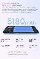 Teléfono móvil Blackview A52 Pro (4GB/6GB+128GB) con pantalla de 6,52" HD+/90Hz procesador de octa corazón 5180mAh cámara de 13MP+5MP Android 13 - details 4