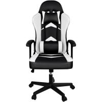 Reclinable con Cojín Lumbar y Cervical |   Respaldo Alto Acolchado |   Altura ajustable |   Ruedas Giratorias 360 °   y Reposabrazos |   Ideal Ordenador, Oficina, Videojuego o Escritorio - details 3