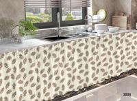 HTC Lababo-cortina corta para cocina, 150x70cm - details 22