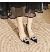Elegantes sandalias de tacón alto con punta de diamante - details 9
