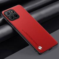 Funda de Lujo de Cuero PU Protección Completa para Honor X6A X8A X8 5G Funda de Silicona Mate - details 14
