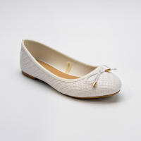 Zapatos de mujer con boca baja y suela suave, zapatos de madre que no cansan, zapatos blancos de punta plana - details 6