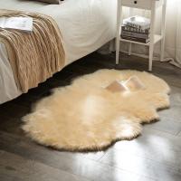 Alfombra de Lana Suave para Dormitorio Sala de Estar Alfombra para Coche Sofá Silla Cojín Lavable Alfombra de Piso para Dormitorio - details 33