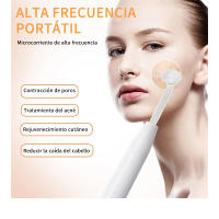 Herramienta de Cuidado de la Piel para el Acné y el Crecer Cabello Electroterapia de Alta Frecuencia con Tubo de Vidrio Portátil Piel Normal - details 1