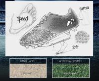 Zapatos de Fútbol para Niños Entrenadores de Todas las Estaciones Forro de Sintético - details 1