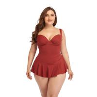 Nuevo conjunto de bikini elegante de talla grande, traje sexy para mujer, tres trajes de baño regordetes, natación de una pieza 2025 - details 6