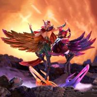 Figura de acción de League of Legends Rebel Xayah & The Charmer Rakan, muñecos coleccionables en miniatura, regalo - details 5