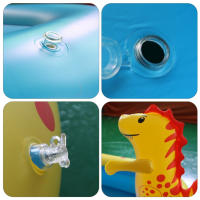 Piscina aspersora inflable para niños aspersor de dinosaurios piscina para niños patio trasero almohadilla rociadora piscina juguetes acuáticos al aire libre - details 8