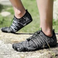 Zapatos de agua de verano para hombre y mujer, sandalias de playa descalzas para exteriores, zapatos acuáticos de secado rápido para buceo en río y mar - details 40