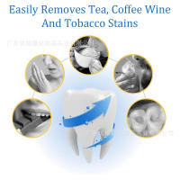 Polvo blanqueador para dientes para eliminar manchas y aclarar el polvo blanqueador, limpiador y cepillador para eliminar el color amarillento y mantener la boca fresca. - details 5